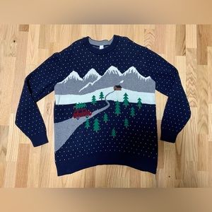 Hanna Andersson Christmas Sweater Cotton/Wool XL